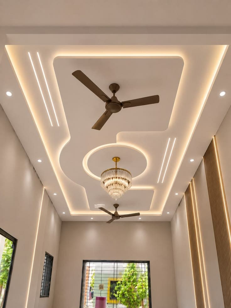 Gypsum False Ceilings false ceiling design in Thane by Perfect Ceiling