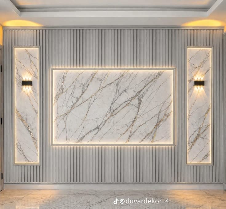 WPC Panel Designs false ceiling design in Thane by Perfect Ceiling