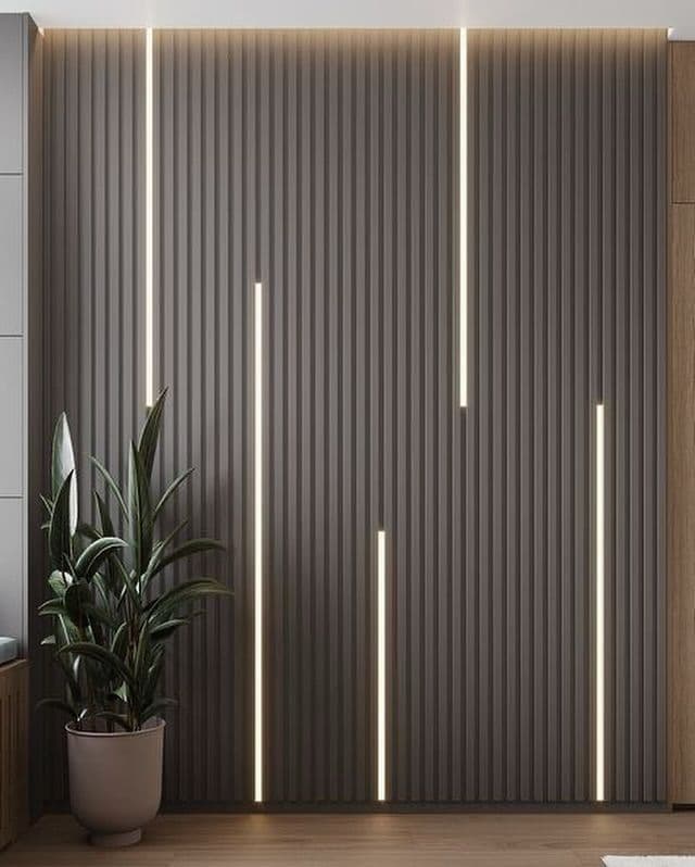 WPC Panel Designs false ceiling design in Thane by Perfect Ceiling