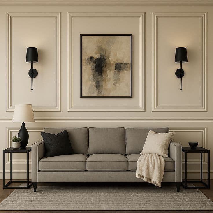 Wall molding false ceiling design in Thane by Perfect Ceiling